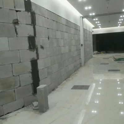 轻质砖学校隔墙施工