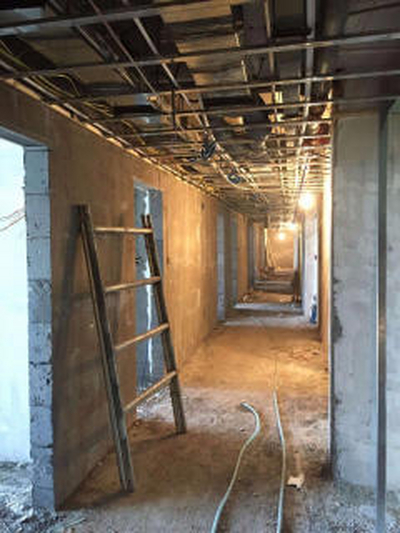 轻质砖酒店和ktv隔墙施工